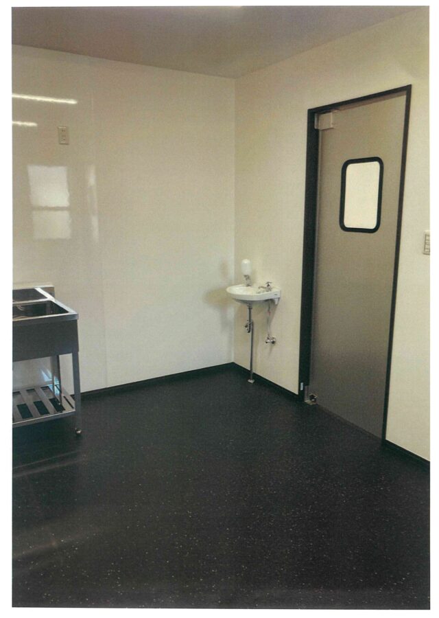 加工工場、AL-3型スイングドア、 片開き、一般タイプ、表面材アルミ